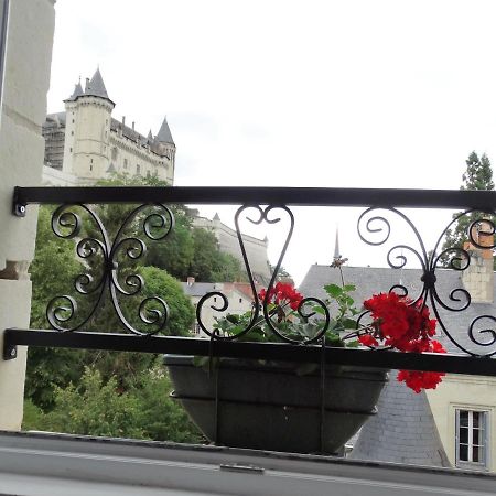 Vue Splendide Sur Chateau Saumur Eksteriør bilde
