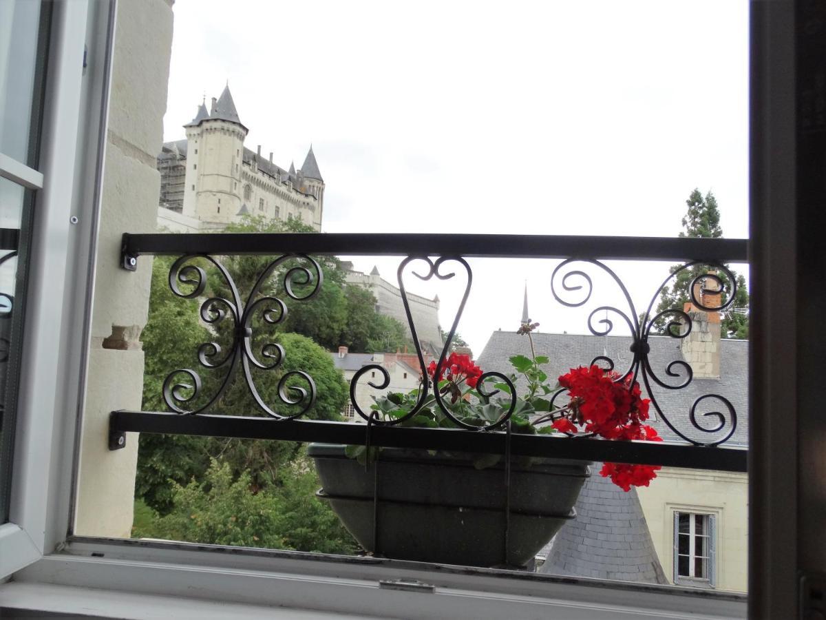 Vue Splendide Sur Chateau Saumur Eksteriør bilde