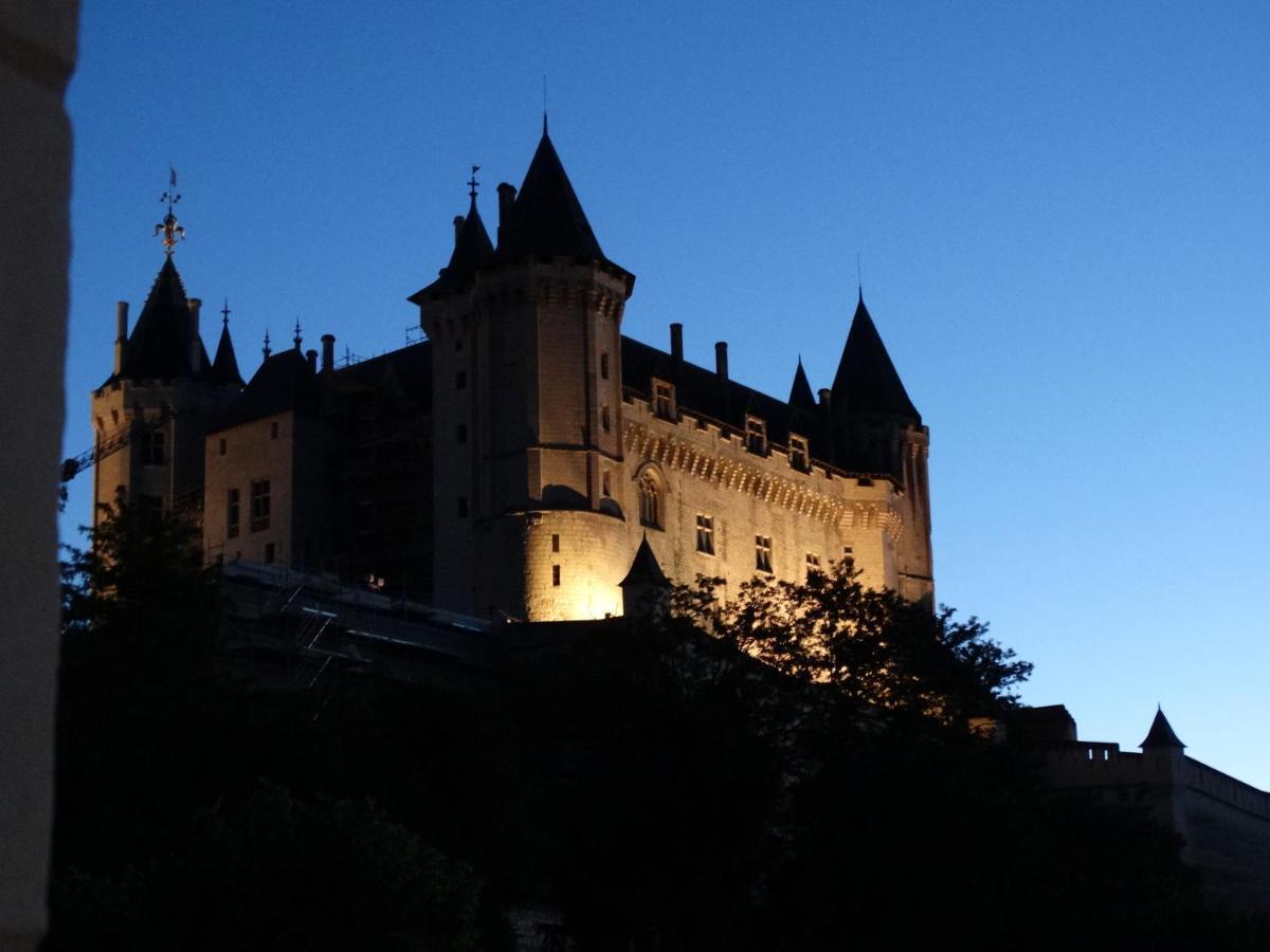 Vue Splendide Sur Chateau Saumur Eksteriør bilde