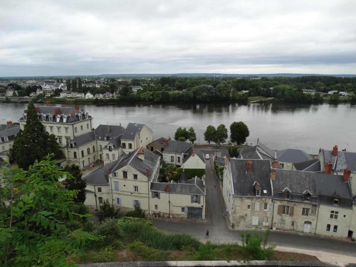 Vue Splendide Sur Chateau Saumur Eksteriør bilde